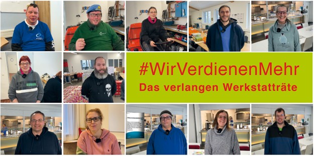 #WirVerdienenMehr Postkarte #WirVerdienenMehr Postkarte